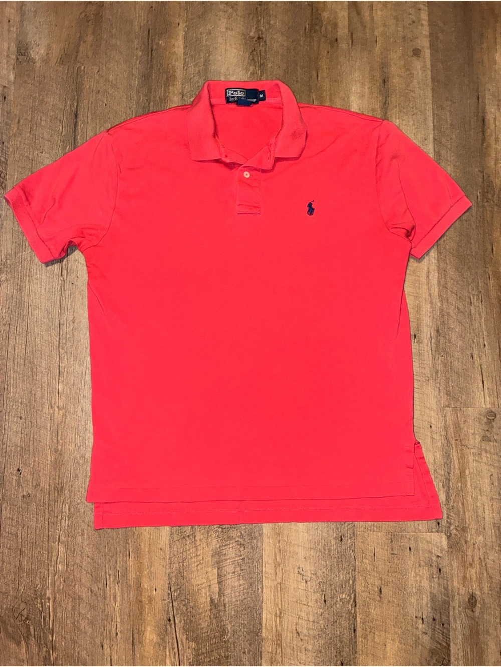 Polo by Ralph Lauren Men’s Polo Short Sleeve in bright Coral/Salmon